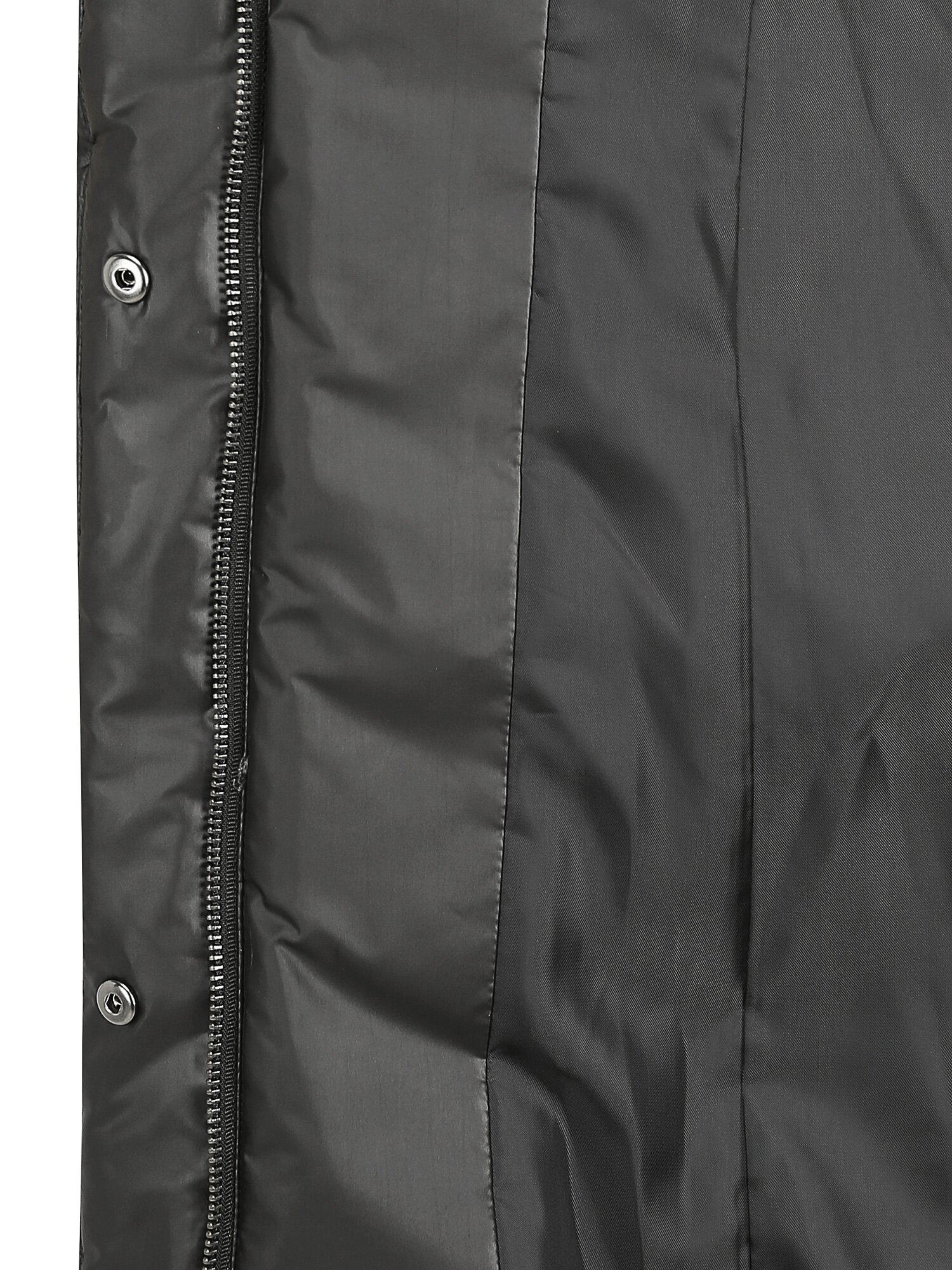 폭스퍼 글로시 퀼팅 덕다운 점퍼 (BLACK)