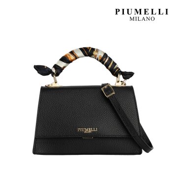 Piumelli Lavinia Mini Satchel 피우멜리 라비니아 미니 사첼 FW24L04 BLACK