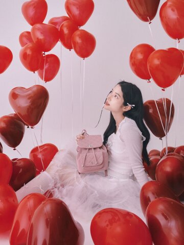 투포식스 Quilted chain backpack PK