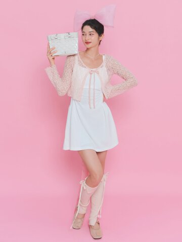 투포식스 Quilted mini tote bag CR