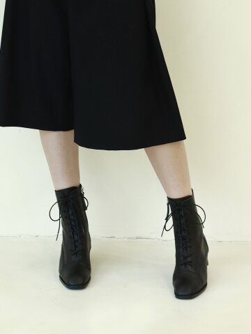 Hush lace-up Ankle Boots_Black ODR220248