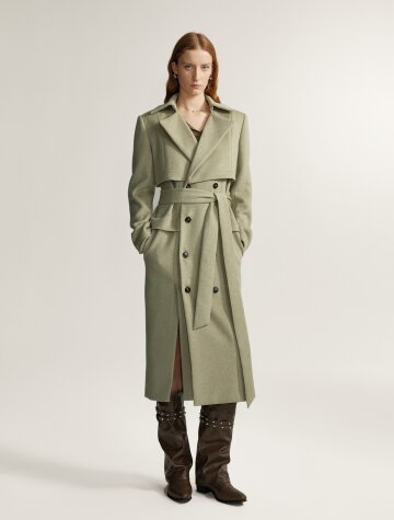 BA_Elegant wool coat_2color