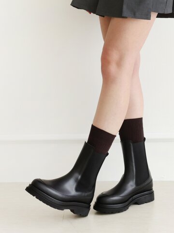 데클란 워커첼시 앵클부츠_Black 4cm D230817