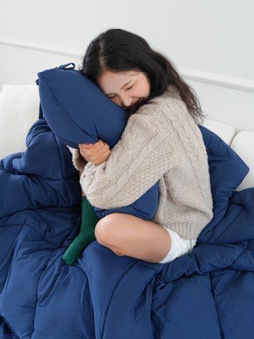  클린 알러지 케어 먼지없는 사계절 솜솜 옥수수솜 호텔 이불세트 7colors (SS/Q)