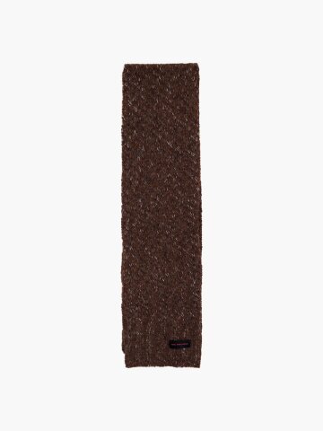 COZY CANDY MUFFLER_BROWN