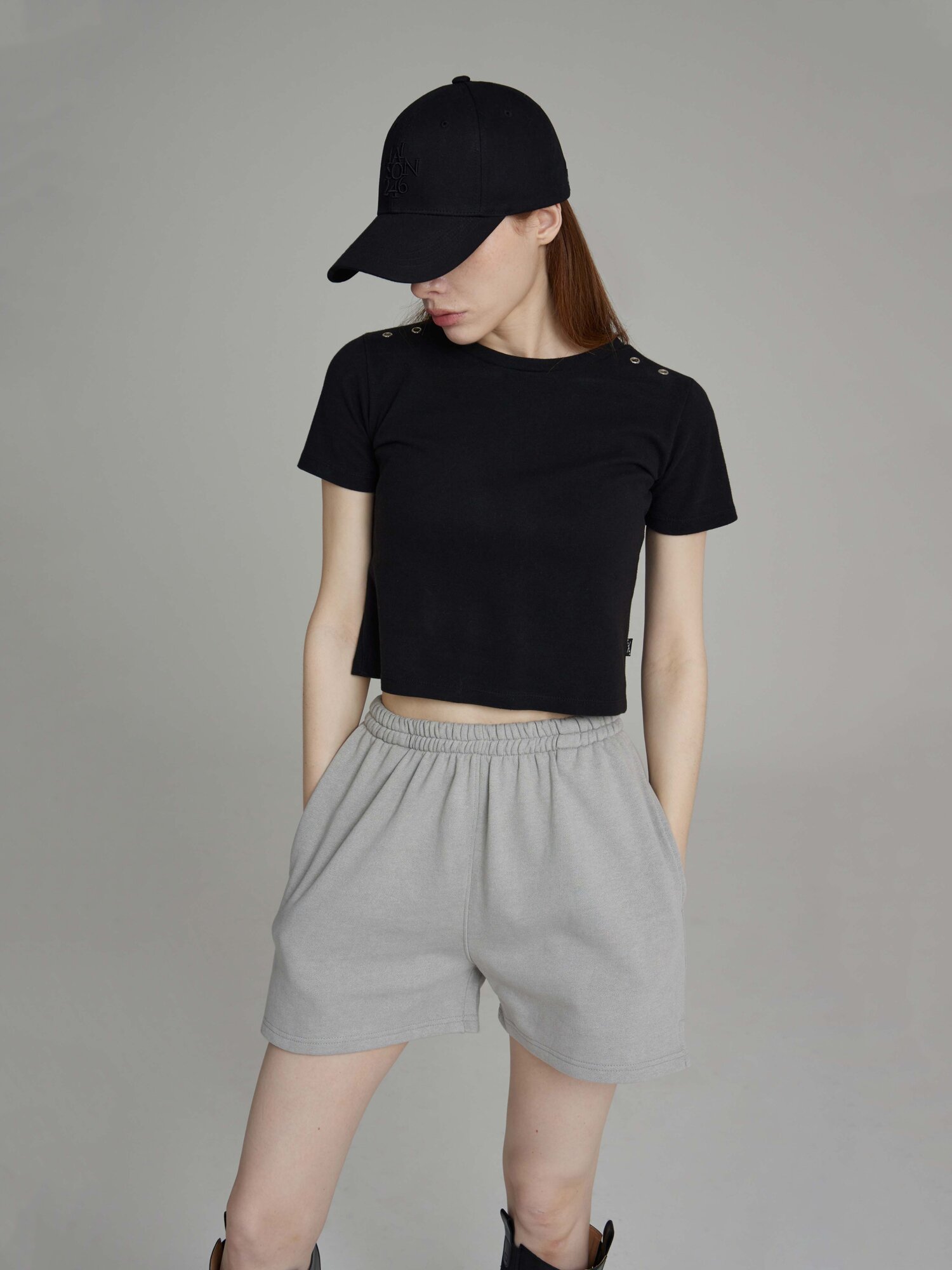 WOMEN SIGNITURE BIGLOGO OVERFIT BALLCAP