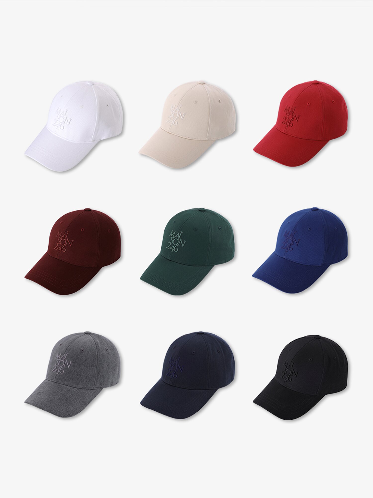 WOMEN SIGNITURE BIGLOGO OVERFIT BALLCAP