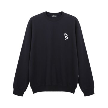 심볼 자수 오버핏 쭈리 맨투맨 NY