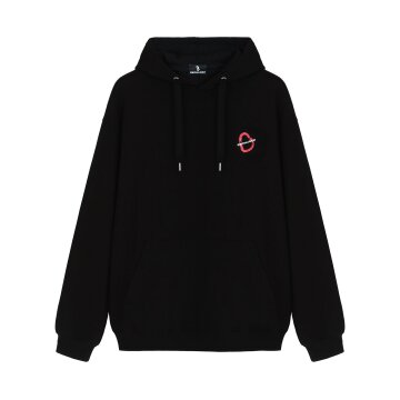 킬링타임 X 버뮤저 콜라보 하트로고 오버핏 후드 BK