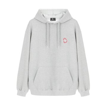 킬링타임 X 버뮤저 콜라보 하트로고 오버핏 후드 GR