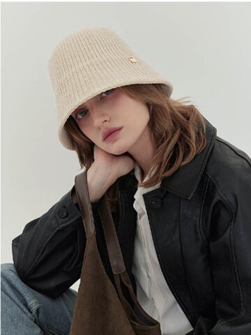 어클렛 미디엄 웨이트 코듀로이 버킷햇 아이보리 H036IV