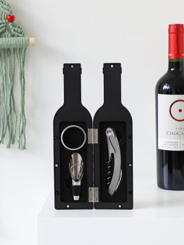 보틀 와인오프너 코르크 와인 따개 선물세트 3종