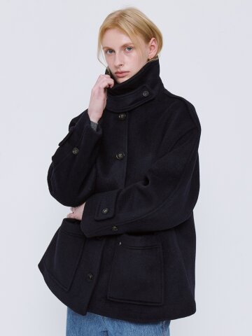 발마칸 울 하프코트 - 2COLOR