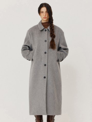 클래식 울 싱글코트 -  2COLOR