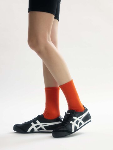 Carrot 캐롯 단색 컬러 장목양말