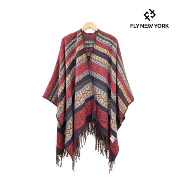 FLY NEW YORK 플라이뉴욕 쿠스코 캐시미어 숄 NYME511 RED