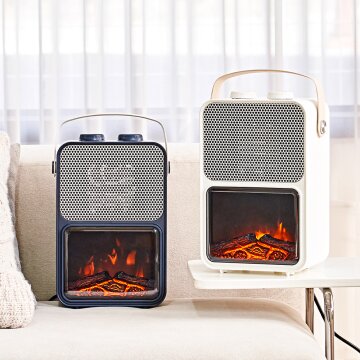 스테어 불멍 히터 (네이비/화이트)