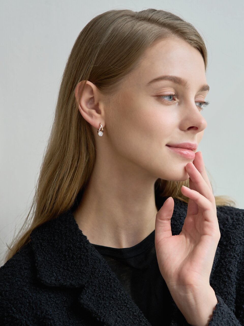 14K GF 샤인 귀걸이 ELGPEE461