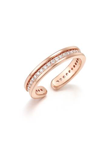 볼륨 큐빅 반지 ELBRWR120