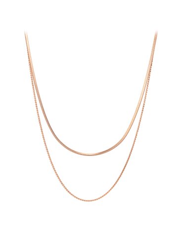 헤링본 레이어드 목걸이 ELBRNN192