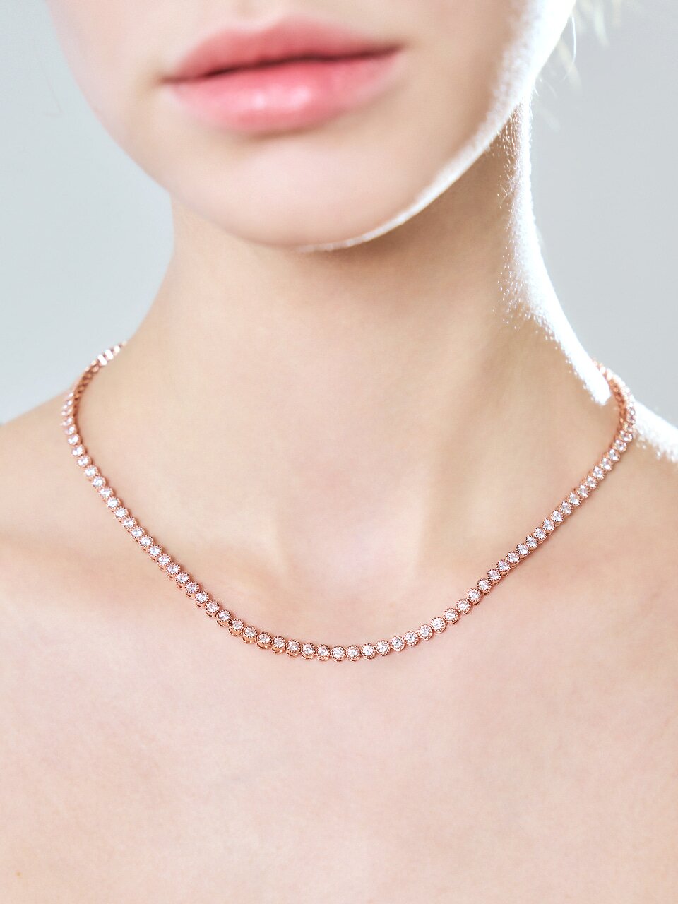 클래식 테니스 목걸이 ELBRNN175