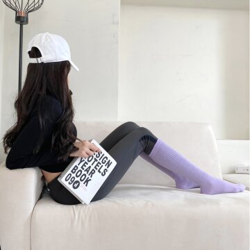 여성 논슬립 베이직 팔라테스 요가 장목 1+1켤레