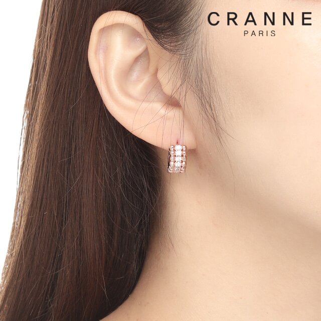 14K 통통 큐빅 포인트 귀걸이 (gold filled) C24EGF054