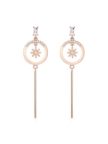 14K 롱 귀걸이 (gold pin) C24EGP093