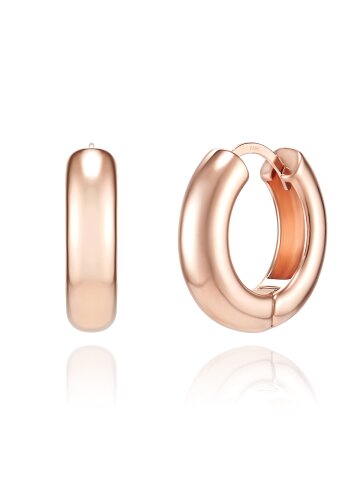 18K GF 베이직 원터치 링 귀걸이 GI8KPEE055