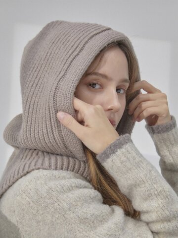 베일리(bailey) 메리노 울 블렌디드 후드워머 