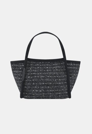 트위드 라이닝 미니토트백_F피시스18