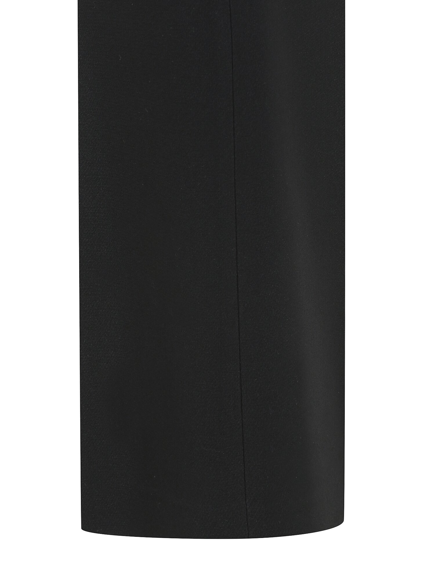 버튼 장식 슬림 부츠컷 팬츠 (BLACK)