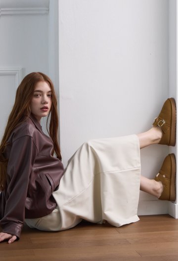 소가죽 버클 어그 방한화_BULF250101