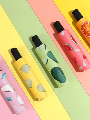 스타딩 과일 암막 양산 uv차단 방수 우양산