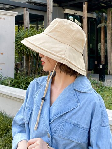 마리나 여성 벙거지모자 버킷햇 휴가 골프 여름 벙거지 모자
