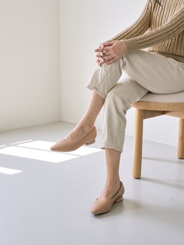 279004-A  플랫 슈즈_누드(2.5cm)