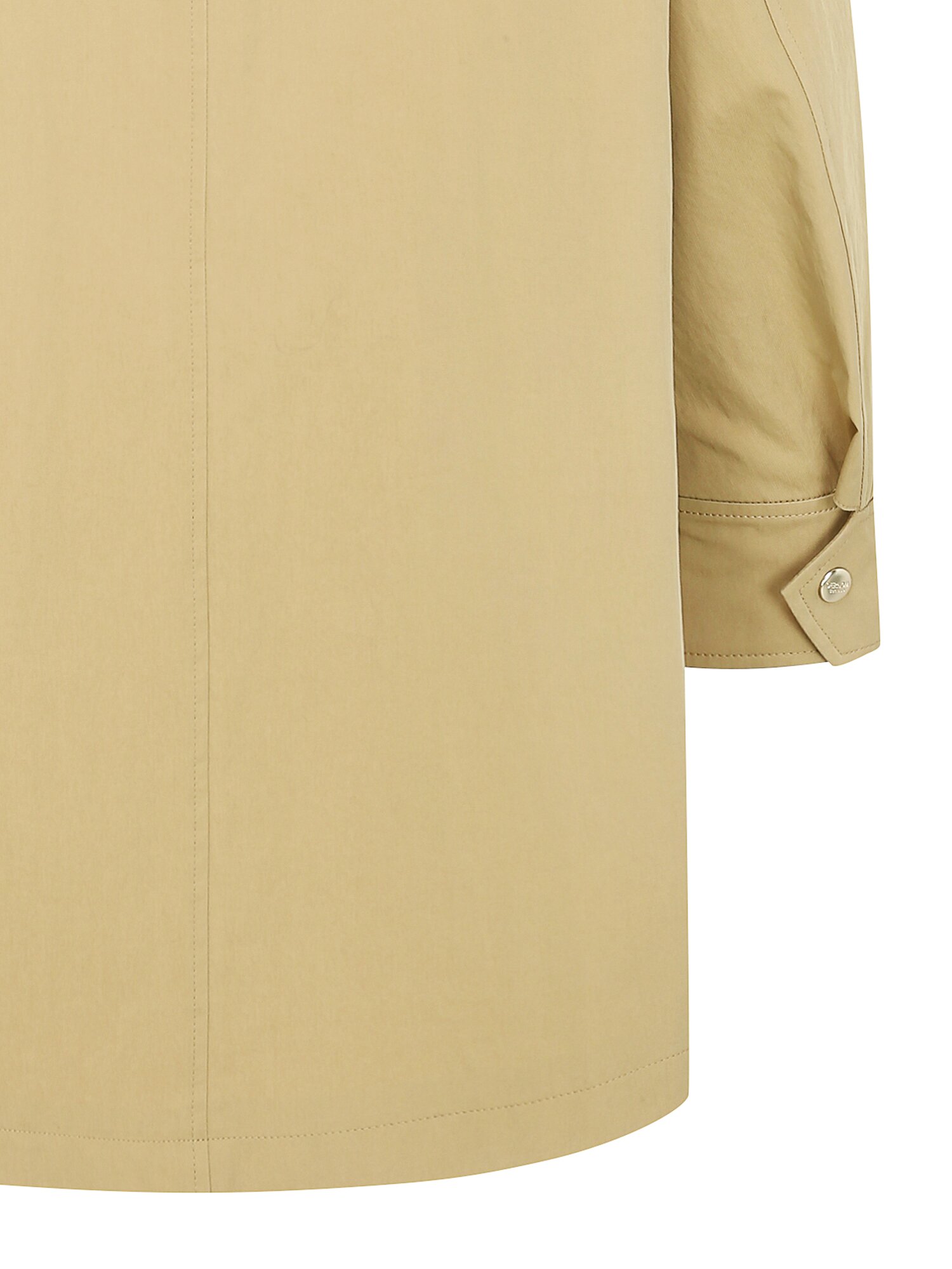 디테쳐블 칼라 트렌치 코트 (BEIGE)