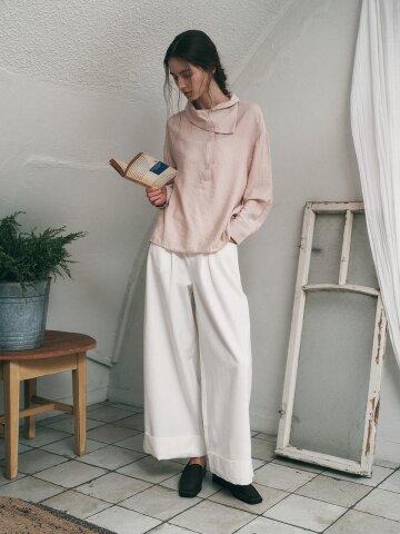 PM_Loose daily pants_2color