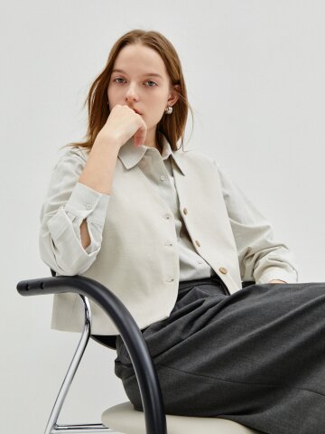 Basic Button Vest 7RTP0VT001 