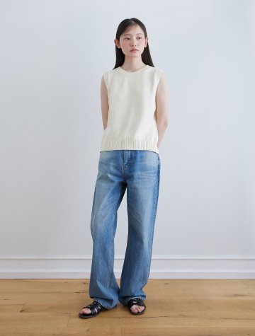 [직장인꾸니 PICK] Kintra straight washing denim_BLUE