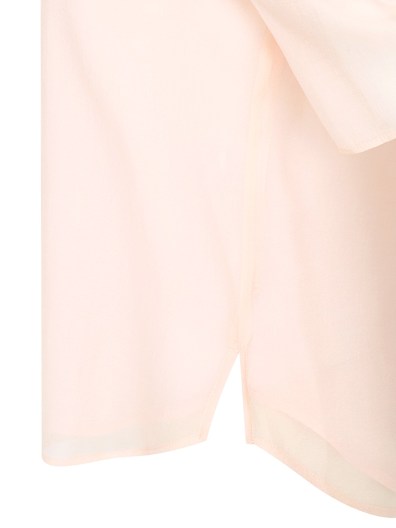 백 리본 퍼프 슬리브 블라우스 (PINK)