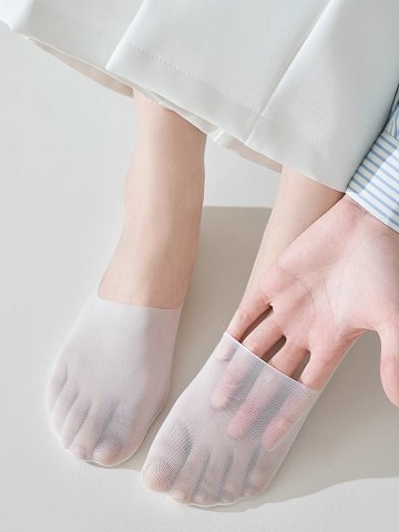 킨스 여성 여름덧신 발등 시스루 덧신 페이크삭스 양말