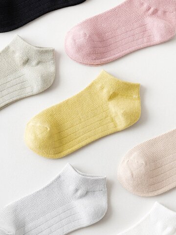 메이샤 망사 여름 덧신 페이크삭스 발목 양말