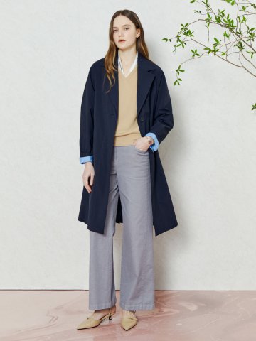 클래식 라이트 트렌치코트 