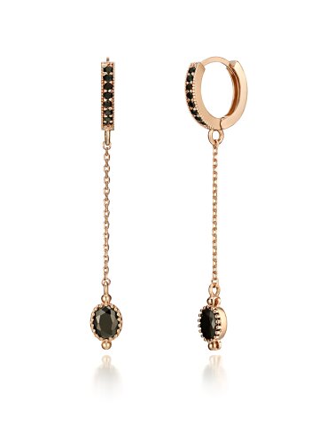 14k 블랙 포인트 귀걸이 (gold pin) ELGPEE125