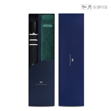 송월타올 포인트 200g 1P + CM 2단 폰지바이어스 우산 1P 선물세트