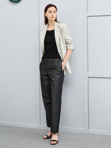 럭스 스퀸 스트레이트 팬츠 