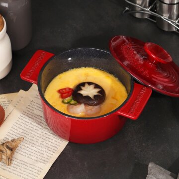 무쇠 애슐리 14cm 양수냄비