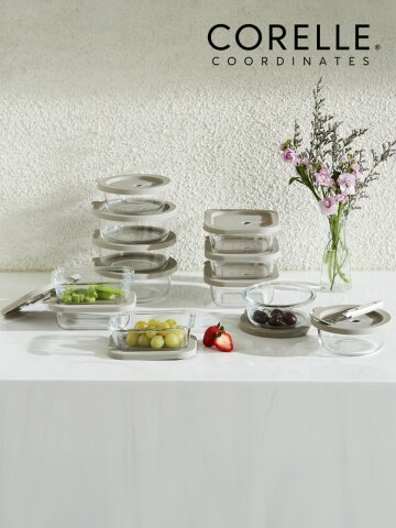 실리콘 유리 밀폐용기 혼합12종