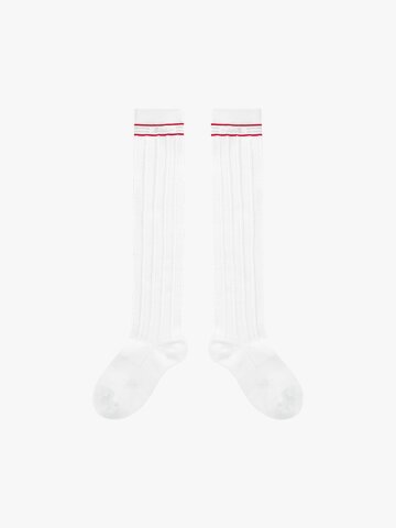 꽈베기 니삭스 (화이트)